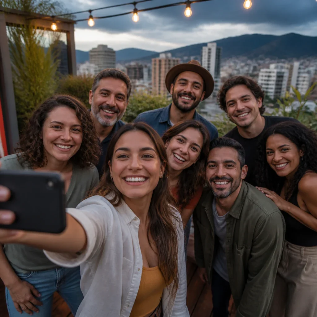 Selfie del Parche Completo