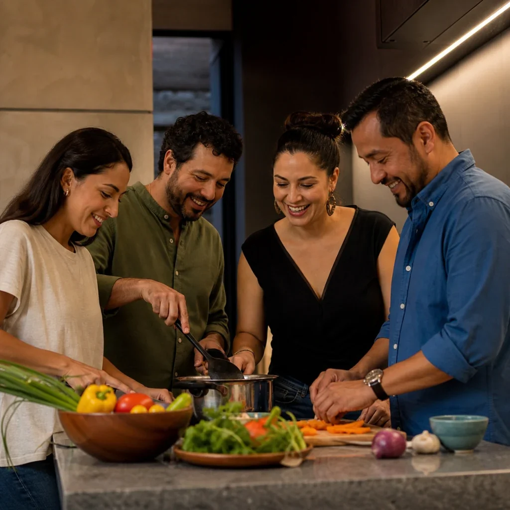 Cena Casera entre Amigos