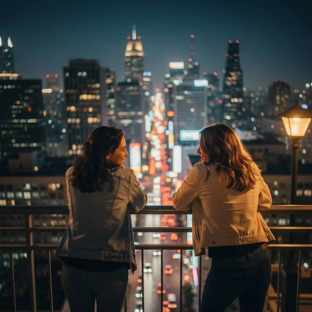 Vistas nocturnas desde lo alto - inspiracion 3