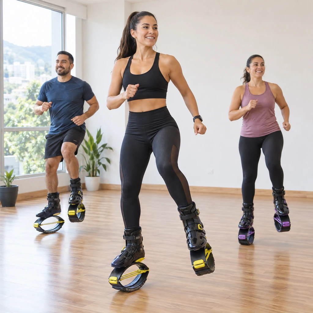 Bounce Fit: Aeróbicos en botas de rebote