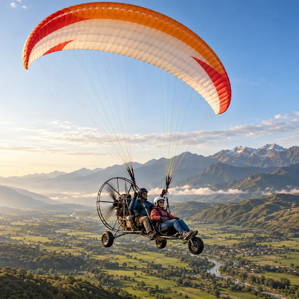 Volar en paratrike