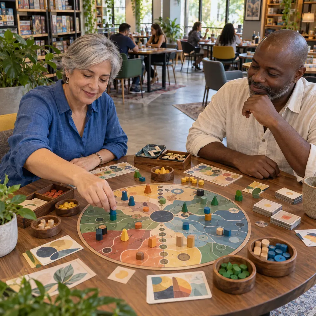 Partida en un Local de Juegos de Mesa - inspiracion 2