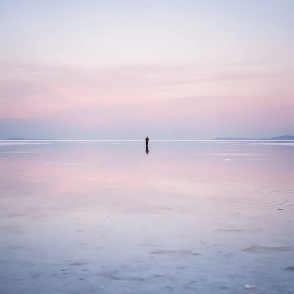 Foto en un salar cristalino - inspiracion 3
