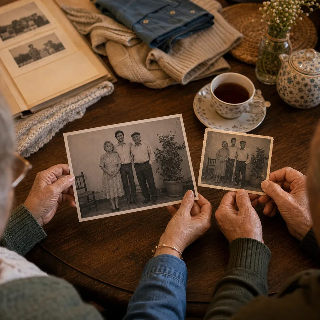Foto Antigua con tus Abuelos - inspiracion 2