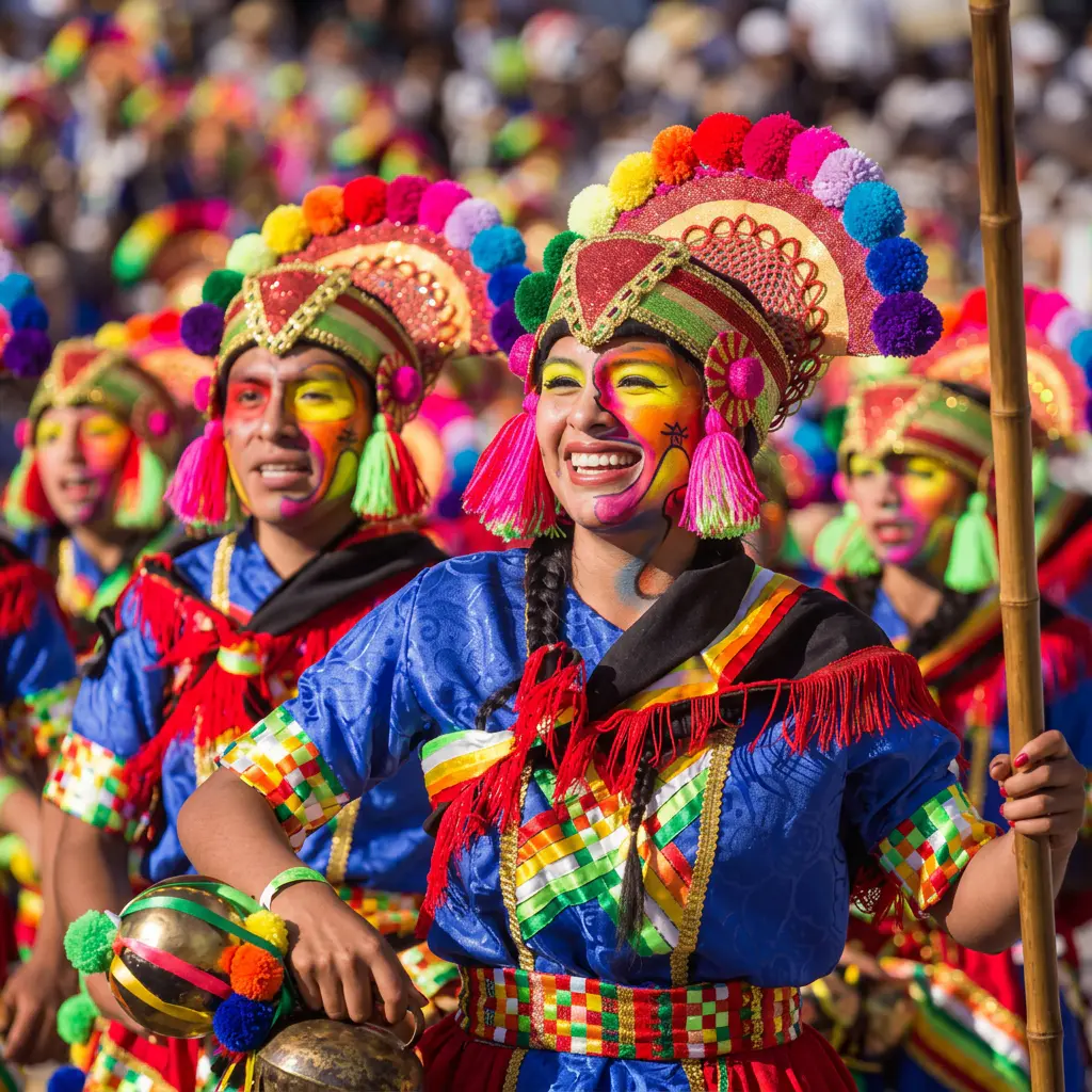 Carnaval de Negros y Blancos - inspiracion 3